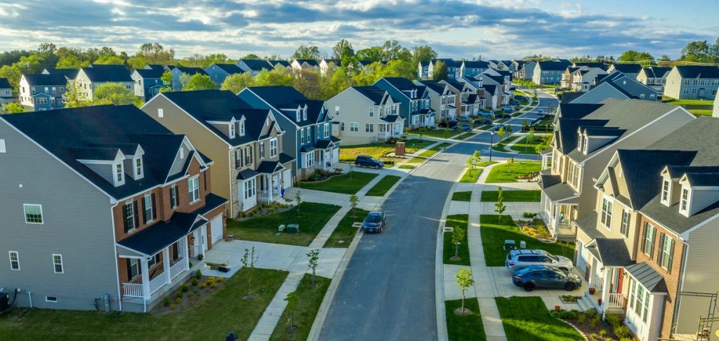 well-to-do suburban