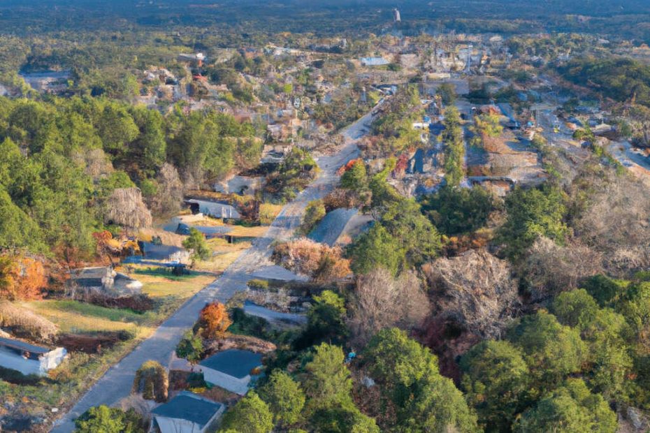 aerial way of a Metro Atlanta neighborhood